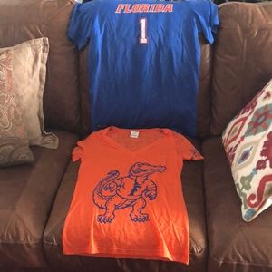 Fl. Gators Pink shirt & FL Gators men Nike shirt